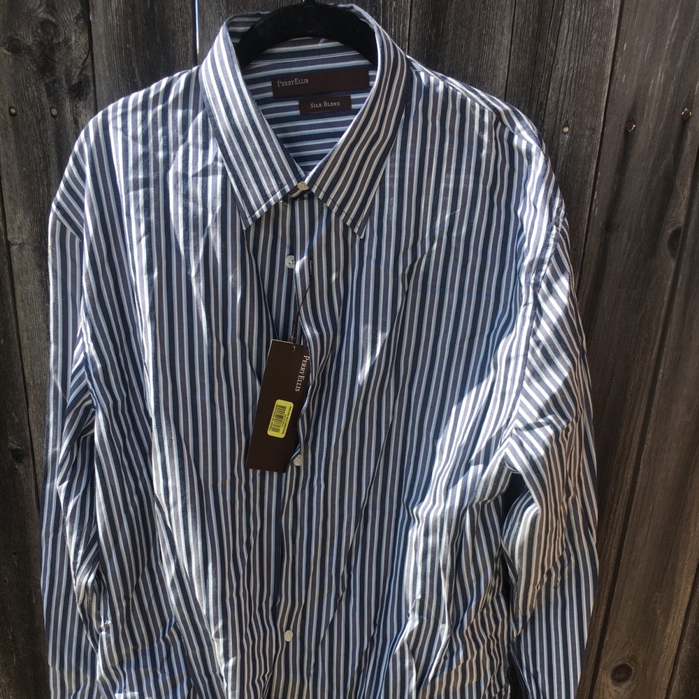 Perry Ellis Striped Shirt